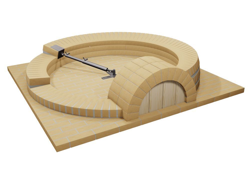 Jak zbudowac piec do pizzy opalany drewnem