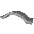 Prefabrykowany łuk do pieca chlebowego