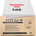 Płyta izolacyjna  kominkowa krzemianowo-wapienna 1000x610x30 mm - 8 sztuk