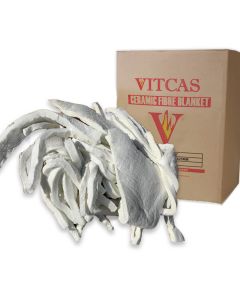 Włókna ceramiczne izolacyjne 1260°C - różnej wielkości elementy