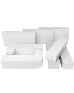 Biała cegła szamotowa 