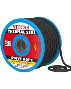 Sznur Żaroodporny Miękki Czarny - 550°C