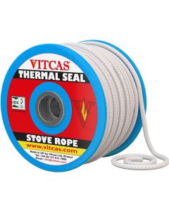 Sznur Żaroodporny Miękki Biały - 550°C