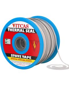 Żaroodporna taśma uszczelniająca do pieca - Samoprzylepna Biała