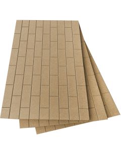 Wermikulitowa żaroodporna płyta izolacyjna - wzór cegły