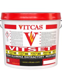 VITSET 80 - zaprawa wysokotemperaturowa do 1750°C